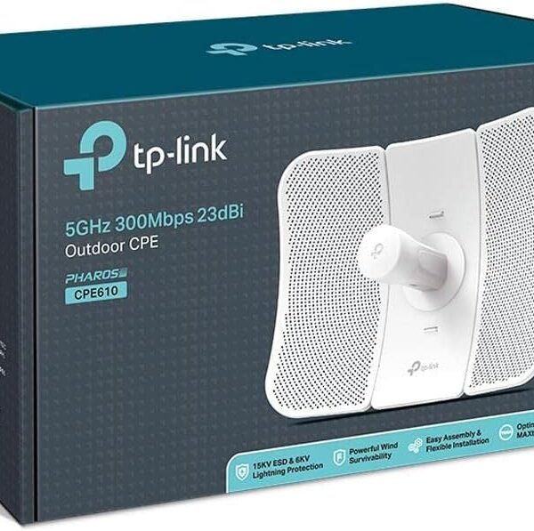 TP-Link 5GHz 300Mbps 23dBi Outdoor CPE - TL-CPE610