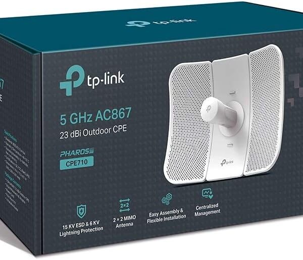TP-Link 5GHz 867Mbps 23dBi Outdoor CPE - TL-CPE710