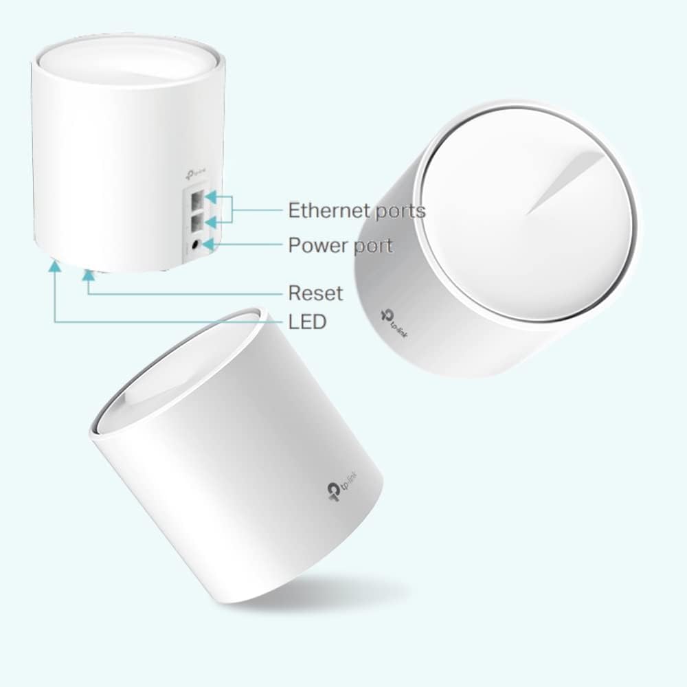 TP-Link Deco X20 AX1800 Whole Home Mesh WiFi 6 System (3 Pack) - TL-DECO X20-3 - Image 2