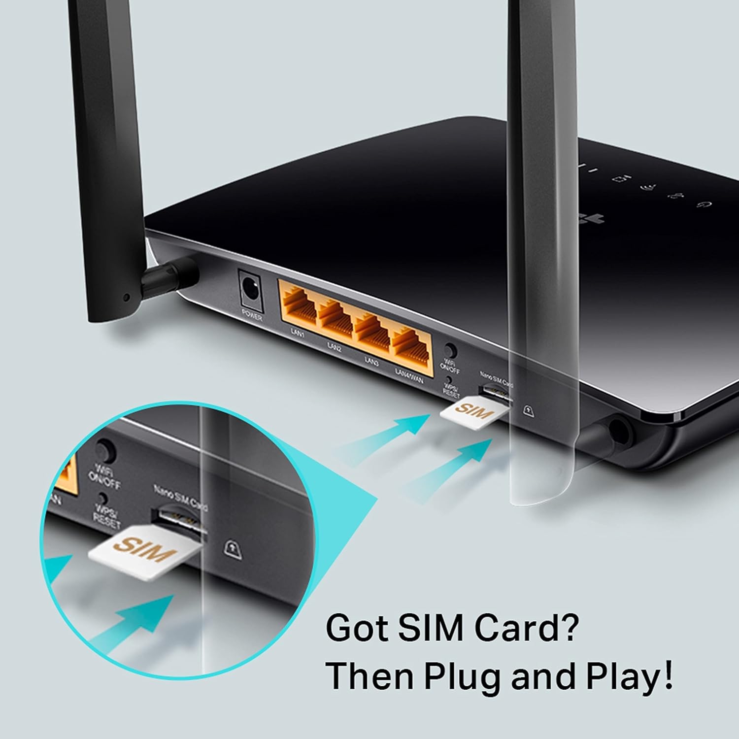 TP-Link AC750 Wireless Dual Band 4G LTE Router - TL-ARCHER MR200 - Image 4