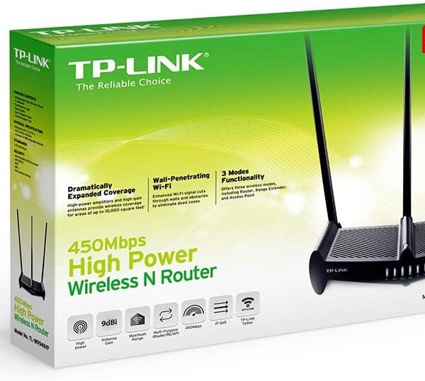 TP-Link 450Mbps High Power Wireless N Router - TL-WR941HP