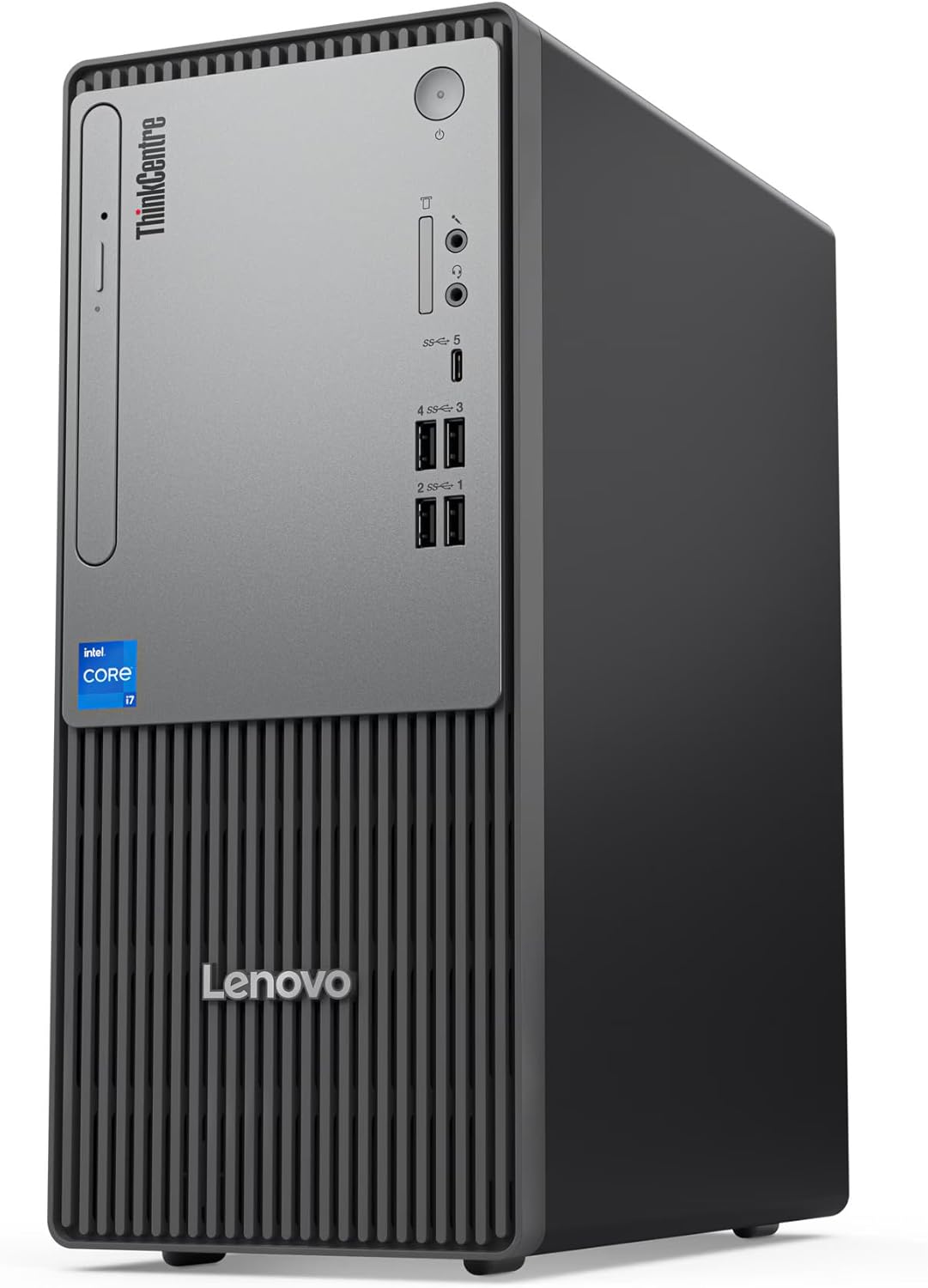Lenovo ThinkCentre Neo 50t G5,TWR, ,i7-14700,8GB DDR5,512GB SSD M.2 2280 NVMe G4 QLC,Integrated,No OS,No DVD, ,Intel AX201 2x2AX+BT,3-in-1 Card Reader, Internal Speaker,2-in-1 CPU fan, ,USB CLP UK-ENG,USB CLP MOUSE,PUB_POL/POR/ENG,1Yr Carry-in,  , 3Y Carry-in