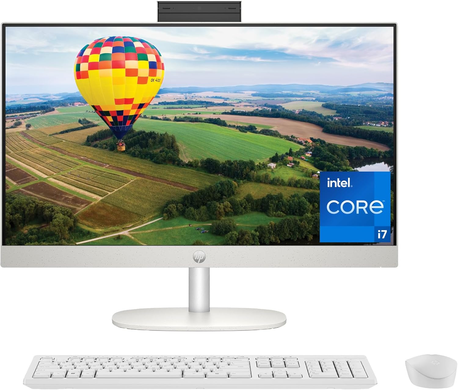 HP AIO 24-CR0125NH CORE I7-1355U|8GB|512SSD|TOUCH|24"|DOS|WHITE