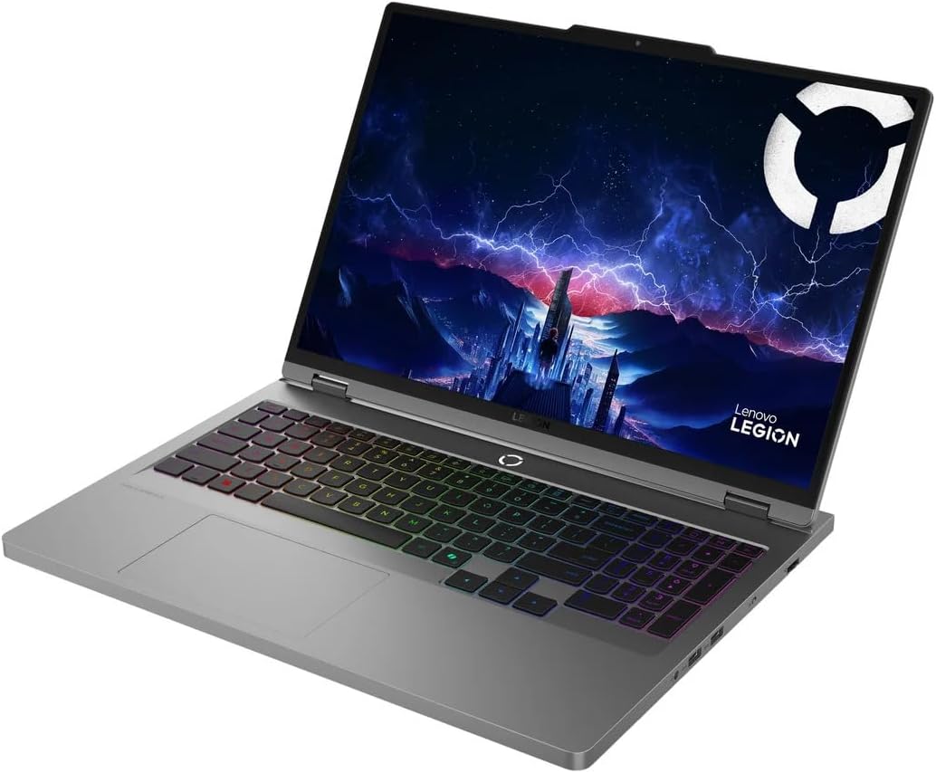 Lenovo Legion 5 16IAX10- Ultra 9 275HX, 32GB RAM DDR5-5600 (2x16), 1TB SSD Gen 4 16” Nvidia RTX 5060 8GB DDR7 Graphics, A-I Powered, Windows 11 home, Storm Grey 1 Year Warranty