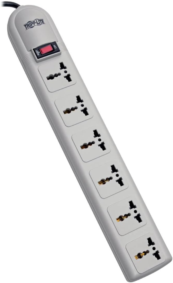 Triplite 6 Way Extension with Surge Protector
