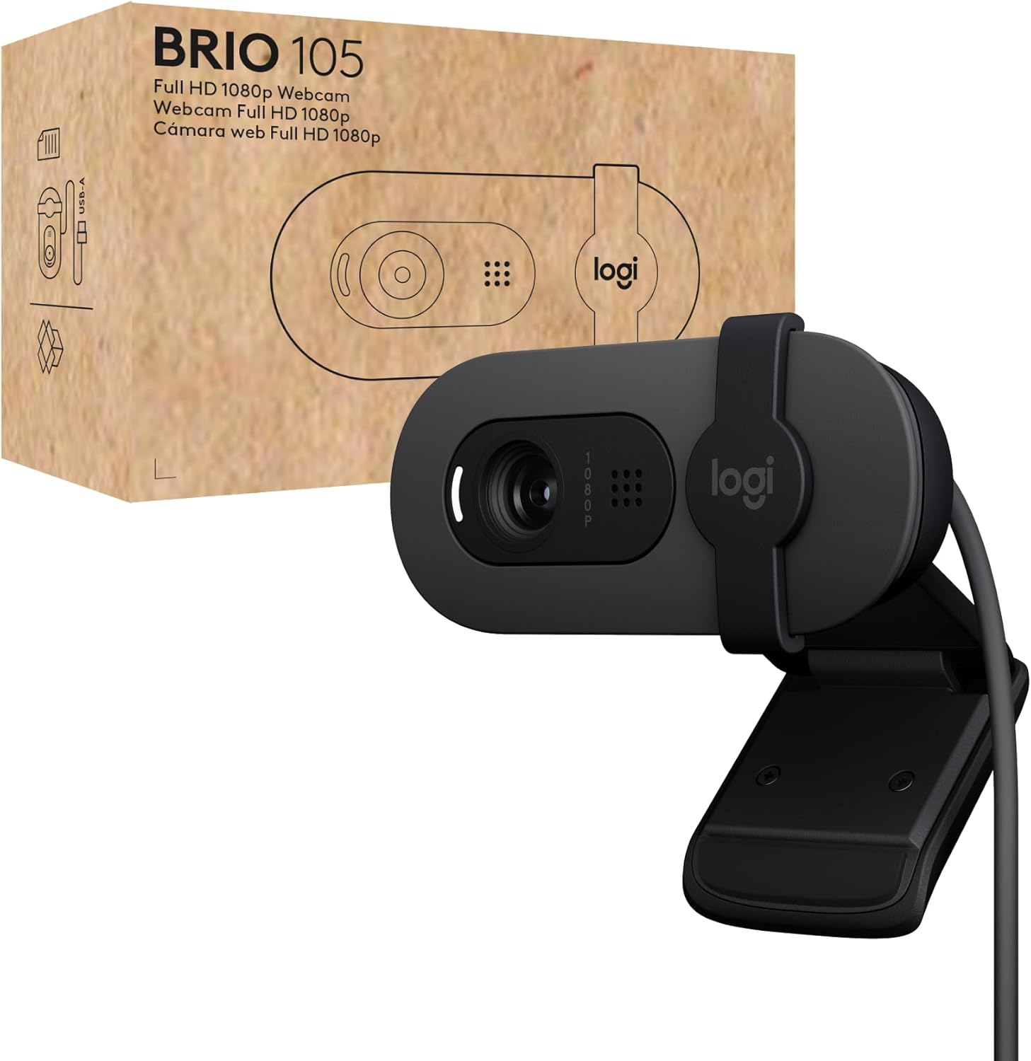 Logitech Brio 105 Business Webcam