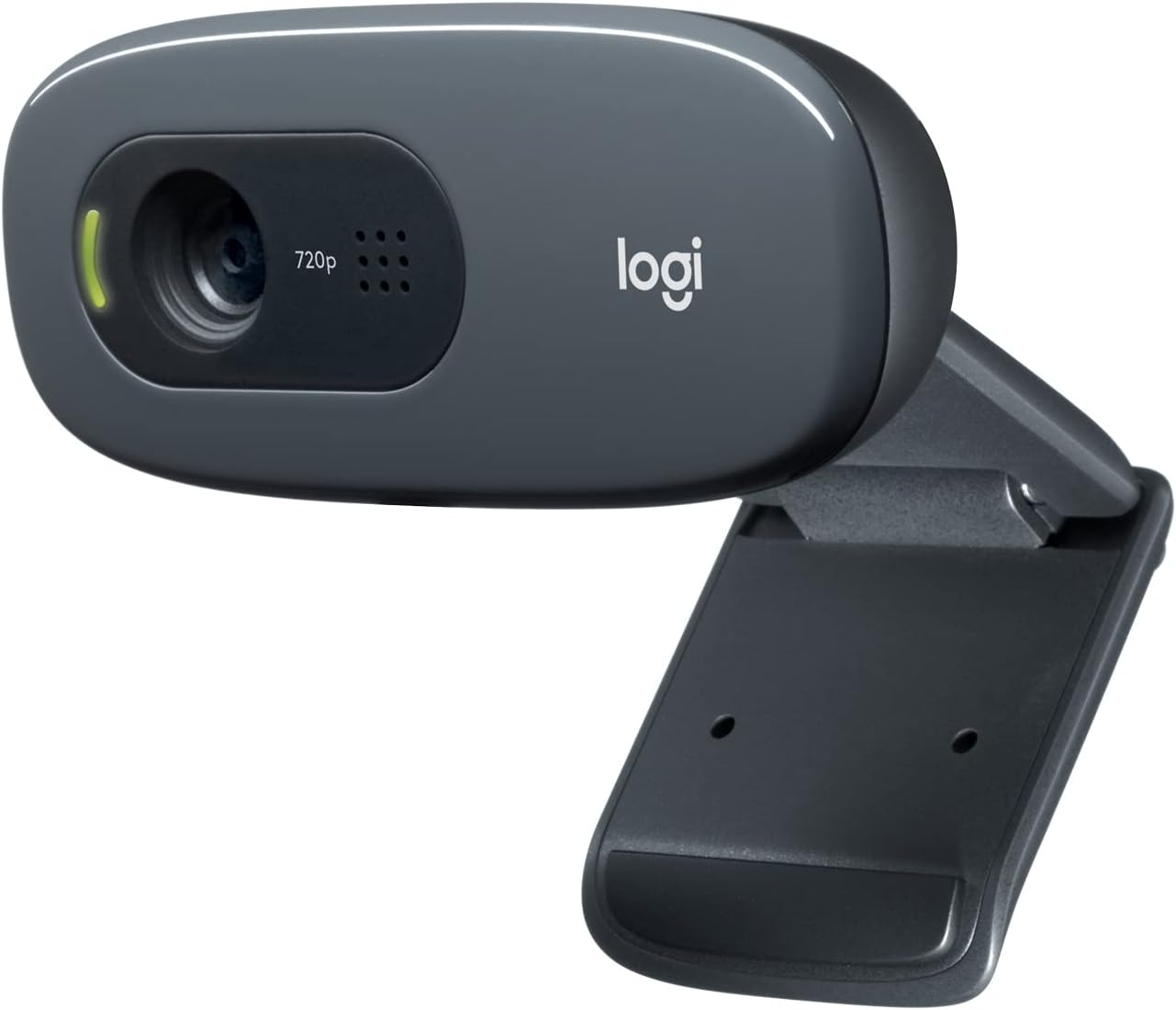 Logitech C270 HD Webcam, 720p Video with Noise Reducing Mics for Video Calls