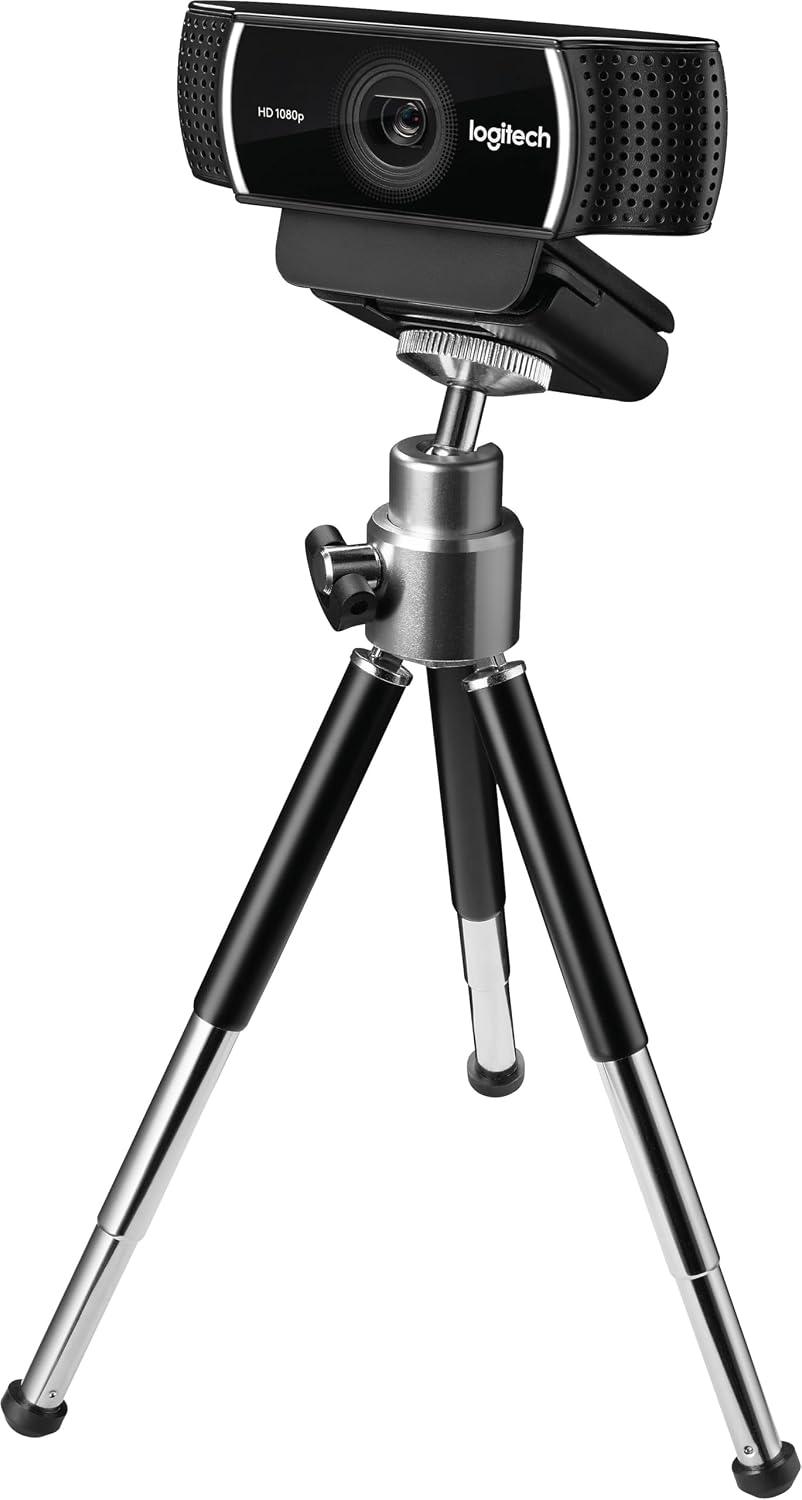 Logitech C922 Pro Webcam with Tripod Stand