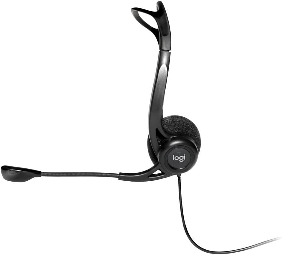 Logitech 960 USB Headset (PC/Mac) with Noise-Canceling Mic - Image 2